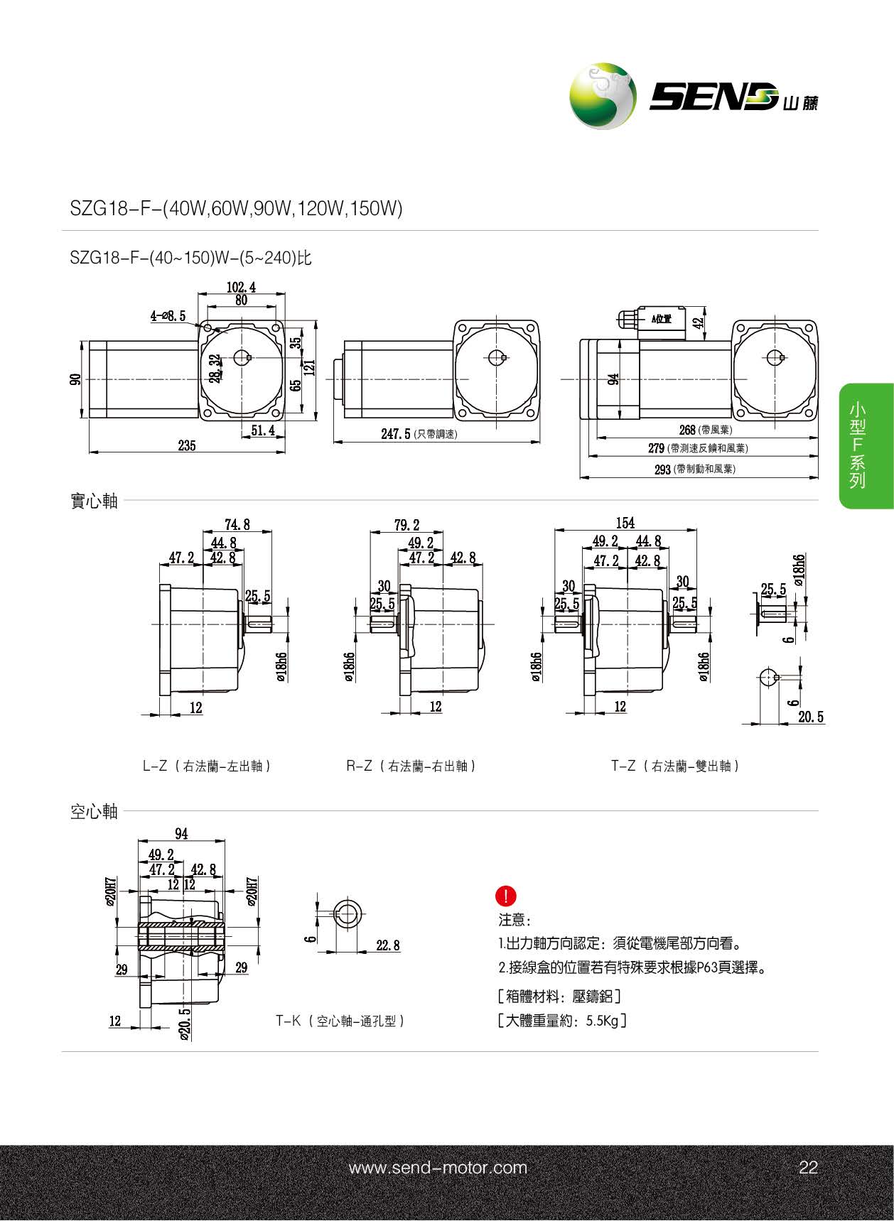 山藤減速電機(jī)150W